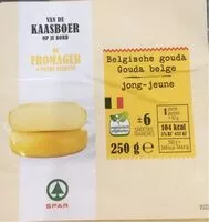 Mängden socker i Gouda belge jeune