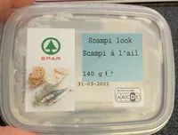 Mängden socker i Scampi a l’ail