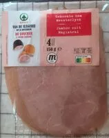 Mängden socker i Jambon cuit magistral