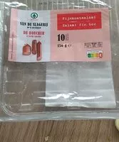 Mängden socker i Salami