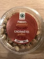 Mängden socker i Cacahuètes grillées - salé