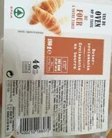 Mängden socker i Croissants au beurre