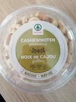 Mängden socker i Noix de cajou grillées