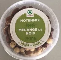 Mängden socker i Notenmix