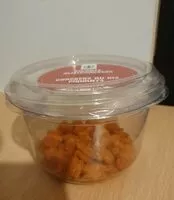 Mängden socker i Crackers au riz piquants