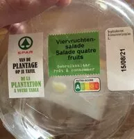 Mängden socker i Salade quatre fruits
