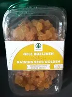 Mängden socker i Raisins secs golden