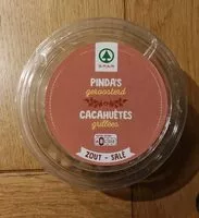 Mängden socker i Salted peanuts