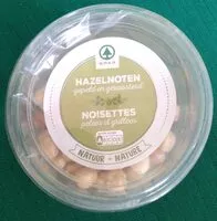 Mängden socker i Noisettes pelées et grillées