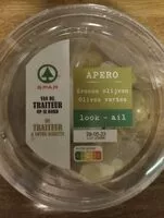 Mängden socker i Apero groene olijven