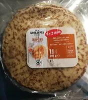 Mängden socker i Crêpes artisanales