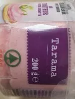 Mängden socker i Tarama