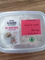Mängden socker i Salade de viande