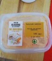 Mängden socker i Salade de poulet samouraï