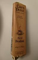 Mängden socker i Chocolat Noir praliné