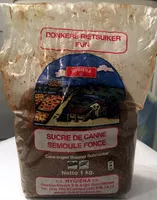 Mängden socker i Sucre de canne semoule foncé