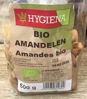 Mängden socker i Bio amandelen