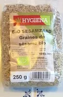 Mängden socker i Graines de sesam bio