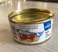 Mängden socker i Thon aux légumes
