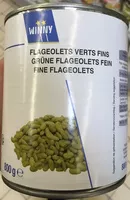 Mängden socker i Flageolets verts fins