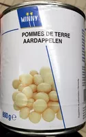 Mängden socker i Pommes de terre