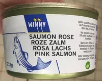 Mängden socker i Saumon rose