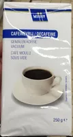 Mängden socker i Café moulu décaféiné