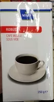 Mängden socker i Robusta