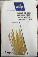 Mängden socker i Farine de blé Type 55