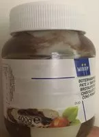 Mängden socker i Pâte à tartiner Duo