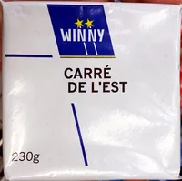 Mängden socker i Carré de l'Est