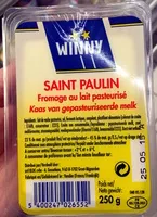 Mängden socker i Saint Paulin (23% M.G)