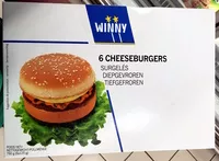 Mängden socker i 6 Cheeseburgers surgelés