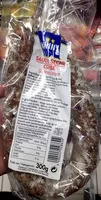 Mängden socker i Saucisse sèche courbe