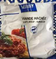 Mängden socker i Viande hachée 100% bœuf surgelée