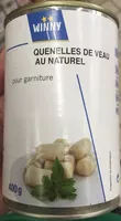 Mängden socker i Quenelles de veau au naturel pour garniture