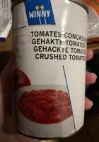 Mängden socker i Tomates concassées