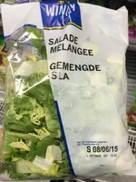 Mängden socker i Salade Mélangée