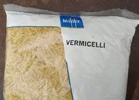 Mängden socker i Vermicelli