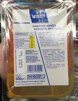 Mängden socker i Carottes râpées