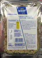 Mängden socker i Taboulé oriental