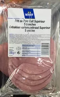 Mängden socker i Rôti de porc cuit supérieur