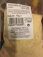Mängden socker i Amandes En Poudre