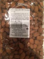 Mängden socker i Amandes decortiquées