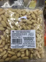 Mängden socker i Amandes émondées