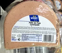 Mängden socker i Pâté de foie de porc