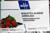 Mängden socker i Boulettes au bœuf surgelées