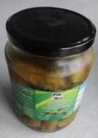 Mängden socker i Cornichons Augurken Gewürzgurken aigre-doux zoetzuur süss-sauer