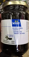 Mängden socker i Olives noires confites avec noyau