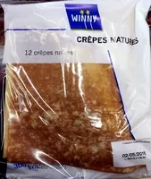 Mängden socker i Crêpes nature